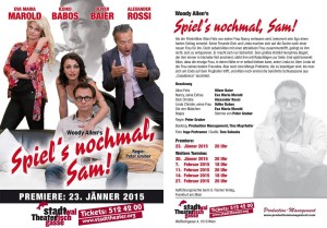 Ildiko Babos Spiels nochmal Sam Zusatztermin